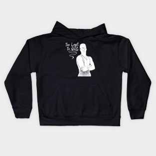 Too Legit To Quit Kids Hoodie